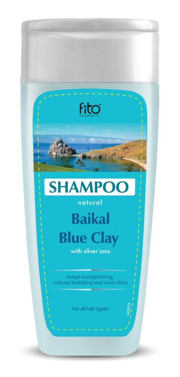 szampon z niebieską glinką