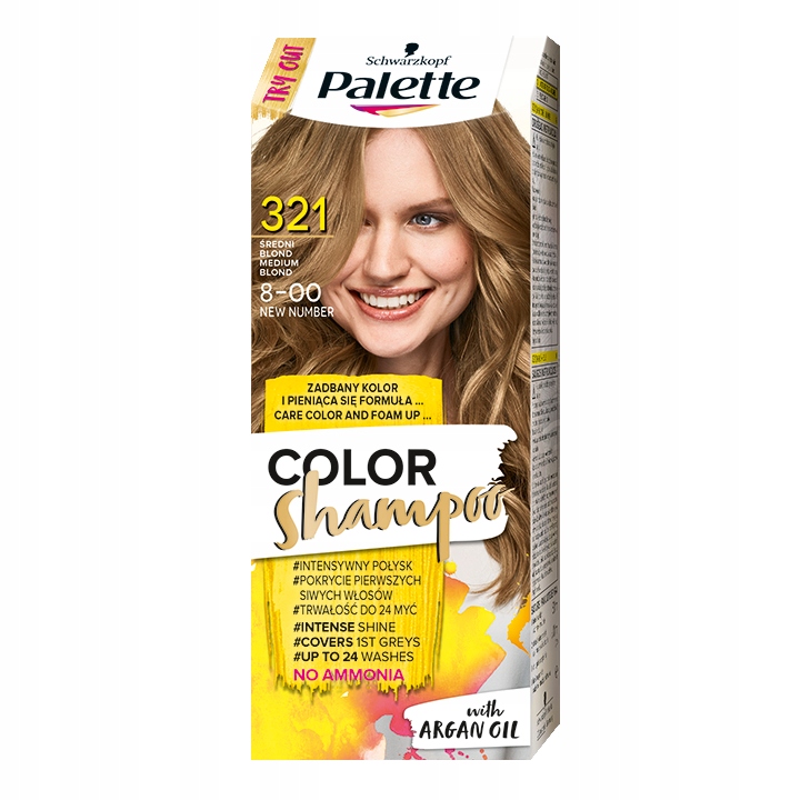 szampon z palette naturalny blond na odrosty