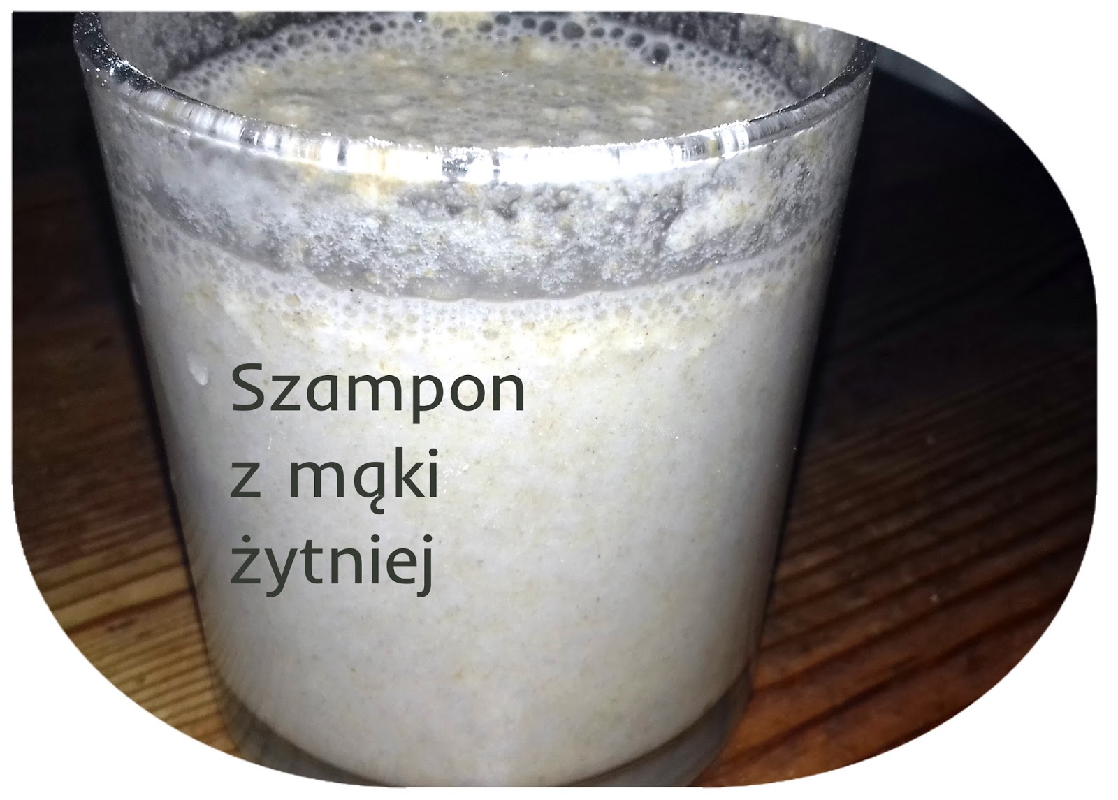 szampon z żytniej mąki