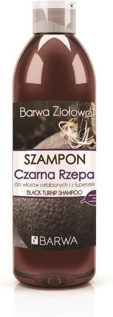 szampon z.czarnej rzepy barwa