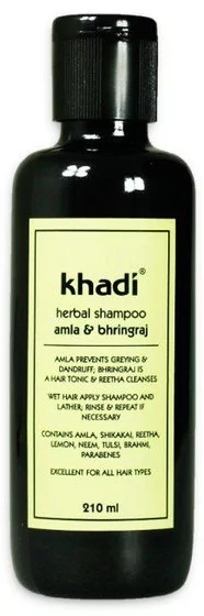 szampon ziołowy khadi z amlą i bhringraj