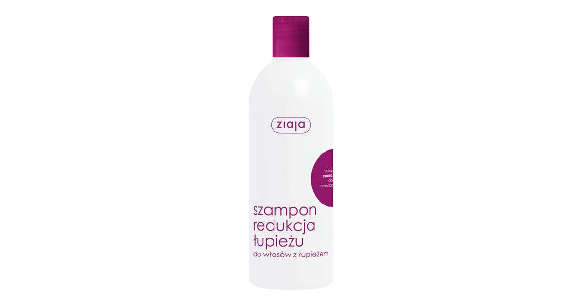 szampon zwalczający łupież ziaja