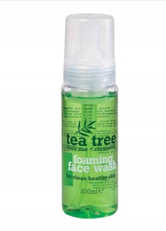 tea tree oczyszczająca pianka do mycia twarzy