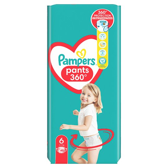 tesco pampers pants 6