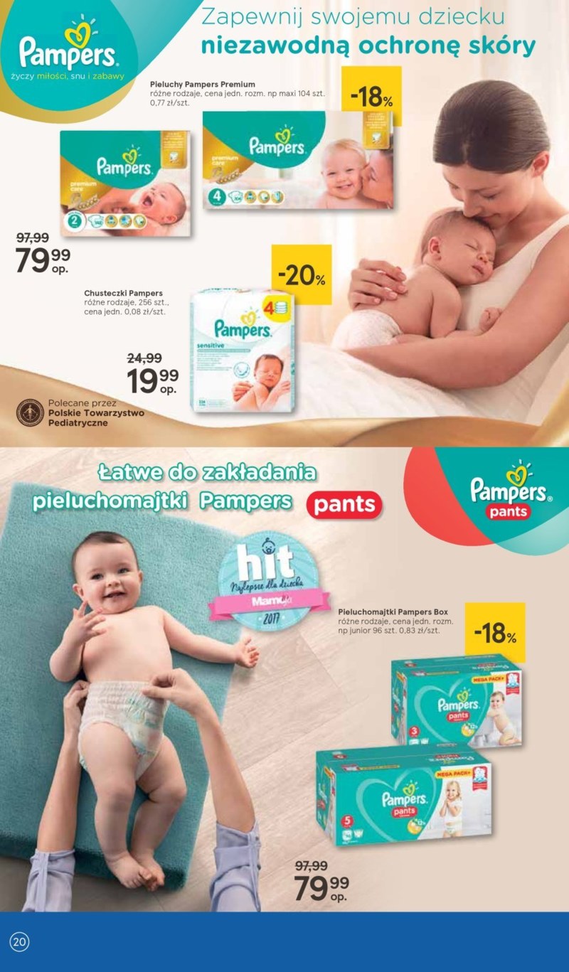 tesco pieluchomajtki pampers