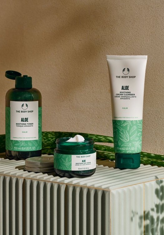 the body shop pianka do mycia twarzy aloes