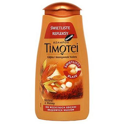 timotei henna szampon do włosów brązowych cena