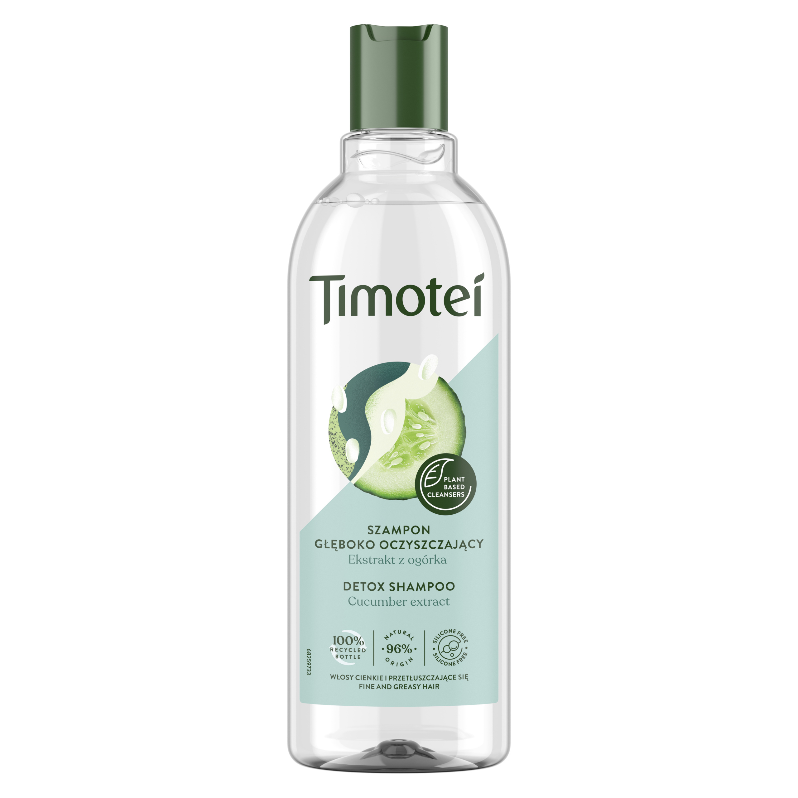 timotei szampon 2w1 świeżość ogórek 400 ml