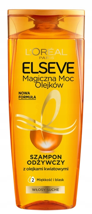 tluste włosy po szampon elseve magiczna moc olejkow