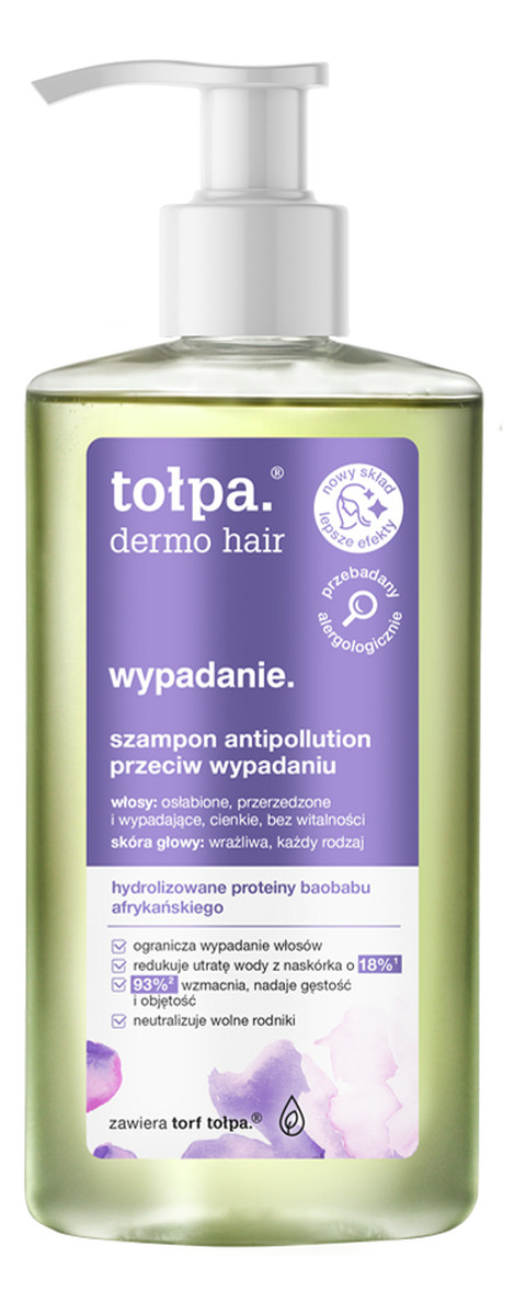 tolpa dermo hair szampon włosy wypadające
