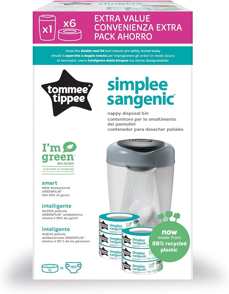 tommee tippee kosz na pieluchy sangenic simplee opinie