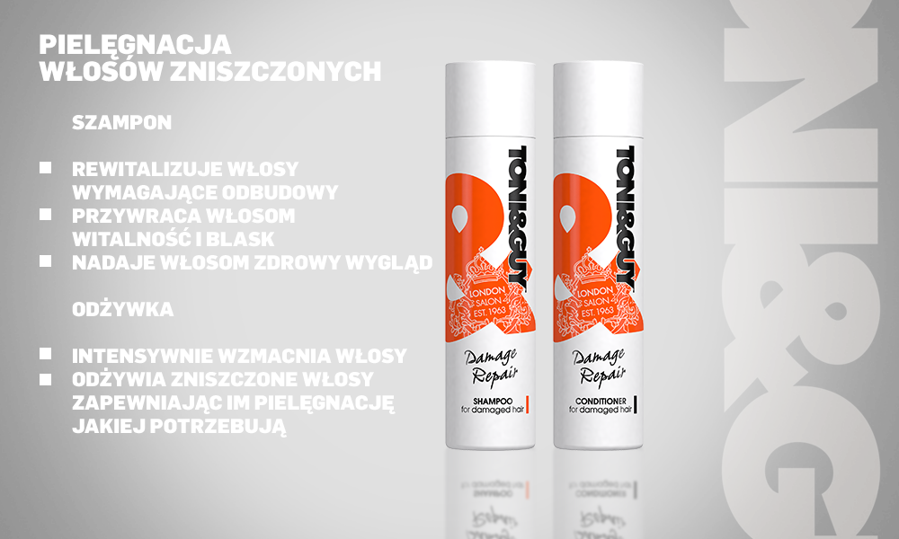 toni and guy szampon do wlosow zniszczonych