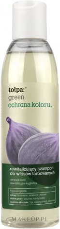 tołpa green ochrona koloru szampon rewitalizujący do włosów farbowanych 200ml