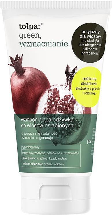 tołpa green wzmacniająca odżywka do włosów osłabionych