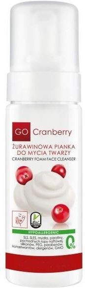 żurawinowa pianka do mycia twarzy