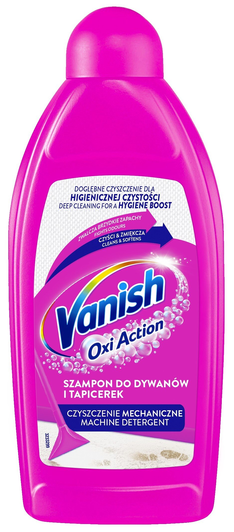 vanish clean & fresh szampon do prania dywanów 500 ml