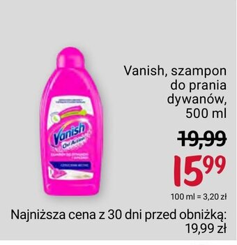 vanish szampon do dywanów rossmann