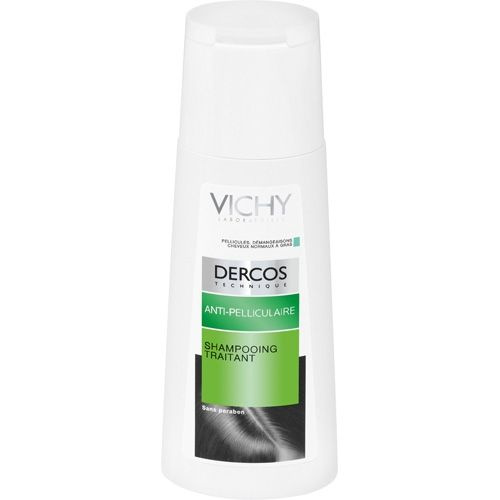 vichy dercos duo szampon przeciwłupieżowy zwalczający łupież tłusty 2x200 ml