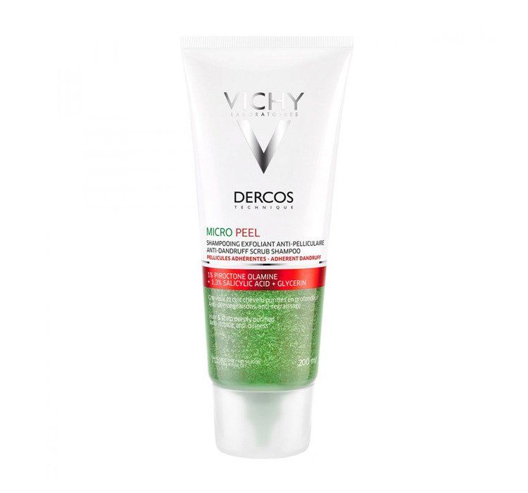 vichy dercos micro peel szampon przeciwłupieżowy