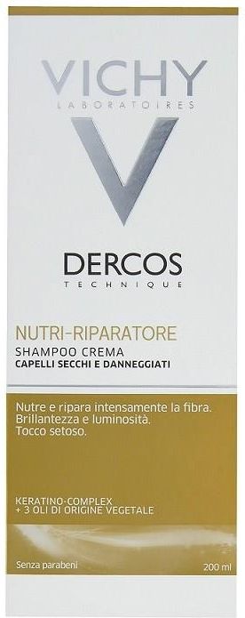 vichy dercos odżyw-regen szampon w kremie 200ml opinie