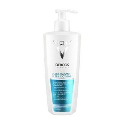 vichy dercos szampon ultrakojący dla reaktywnej skóry głowy 390 ml