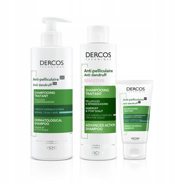 vichy dercos szampon w kremie 390ml