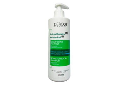 vichy dercos szampon zwalczający łupież tłusty 390 ml