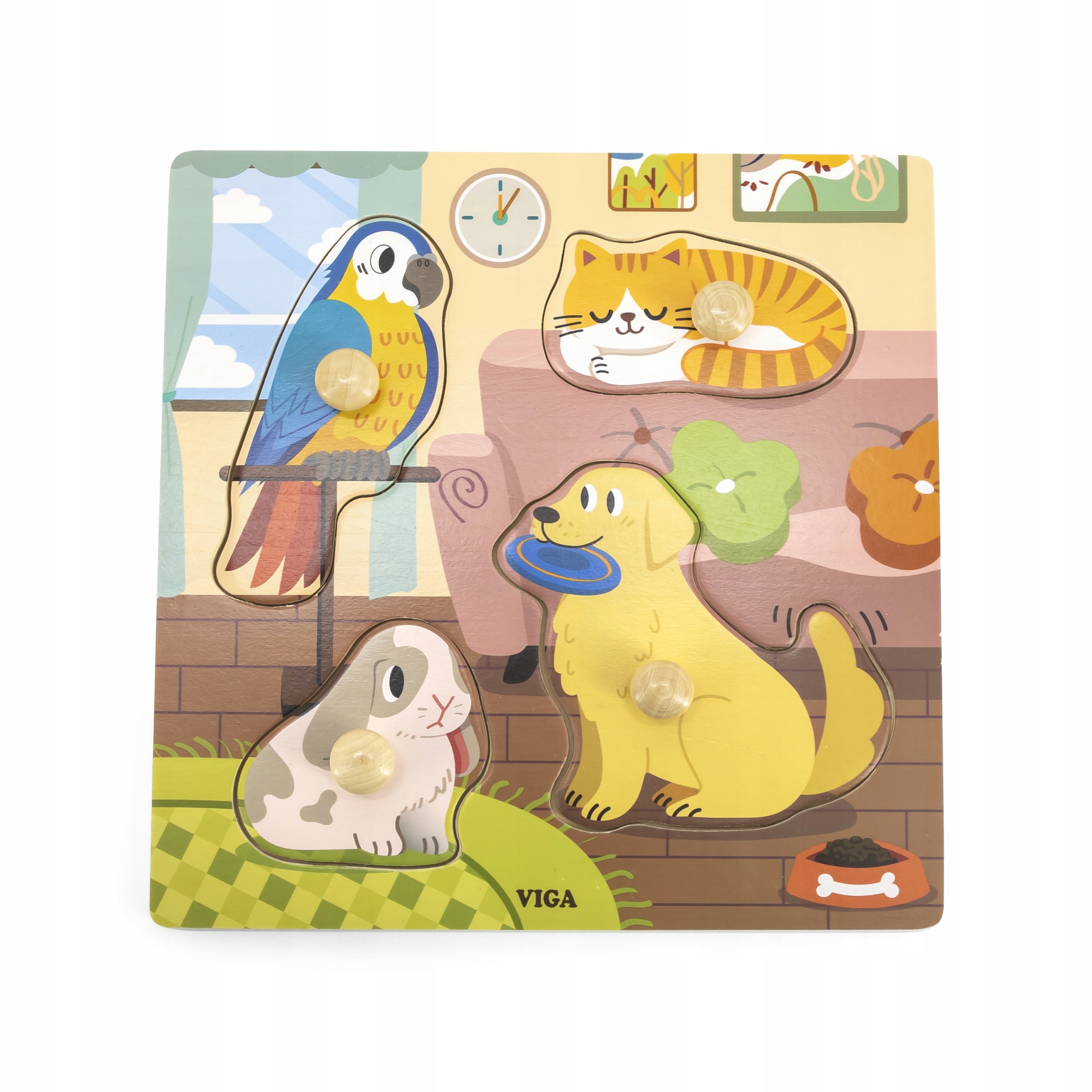 Viga 44592 Drewniane puzzle