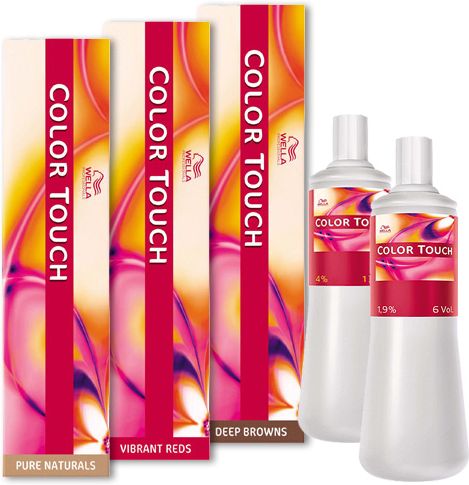 wella color touch zestaw szampon