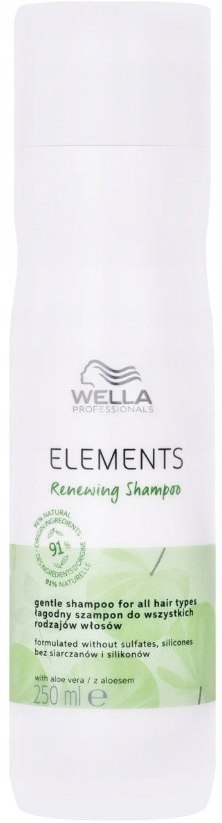 wella elements szampon odbudowujący skład