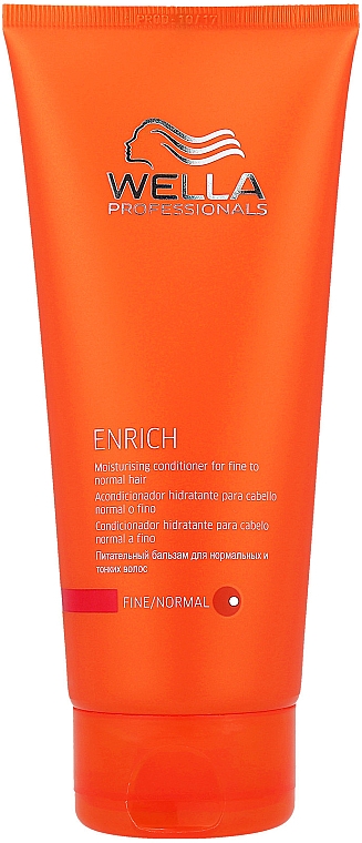 wella enrich moisturising odżywka nawilżająca do włosów cienkich