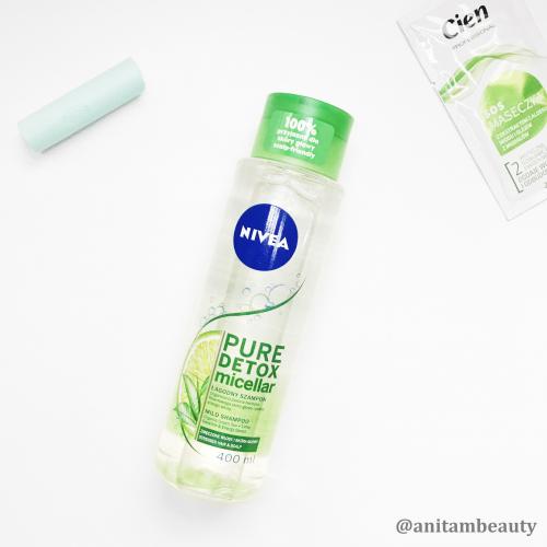 wizaż nivea szampon micelarny pure detox