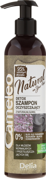 wizaz cameleo natural szampon oczyszczający detox