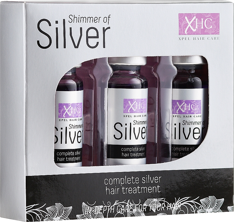 xpel xhc silver szampon do włosów blond i siwych opinie