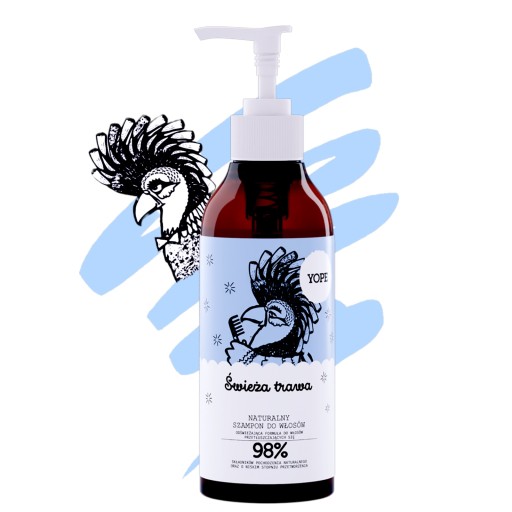 yope szampon do włosów świeża trawa 300ml