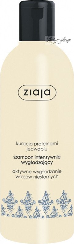 ziaja szampon intensywnie wygładzający z proteinami jedwabiu 300 ml opinie