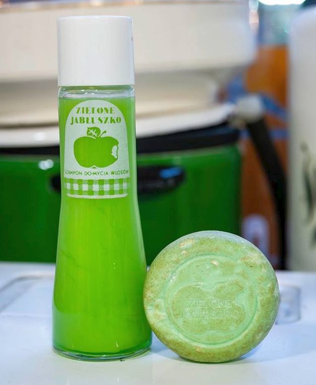 zielone jabłuszko szampon