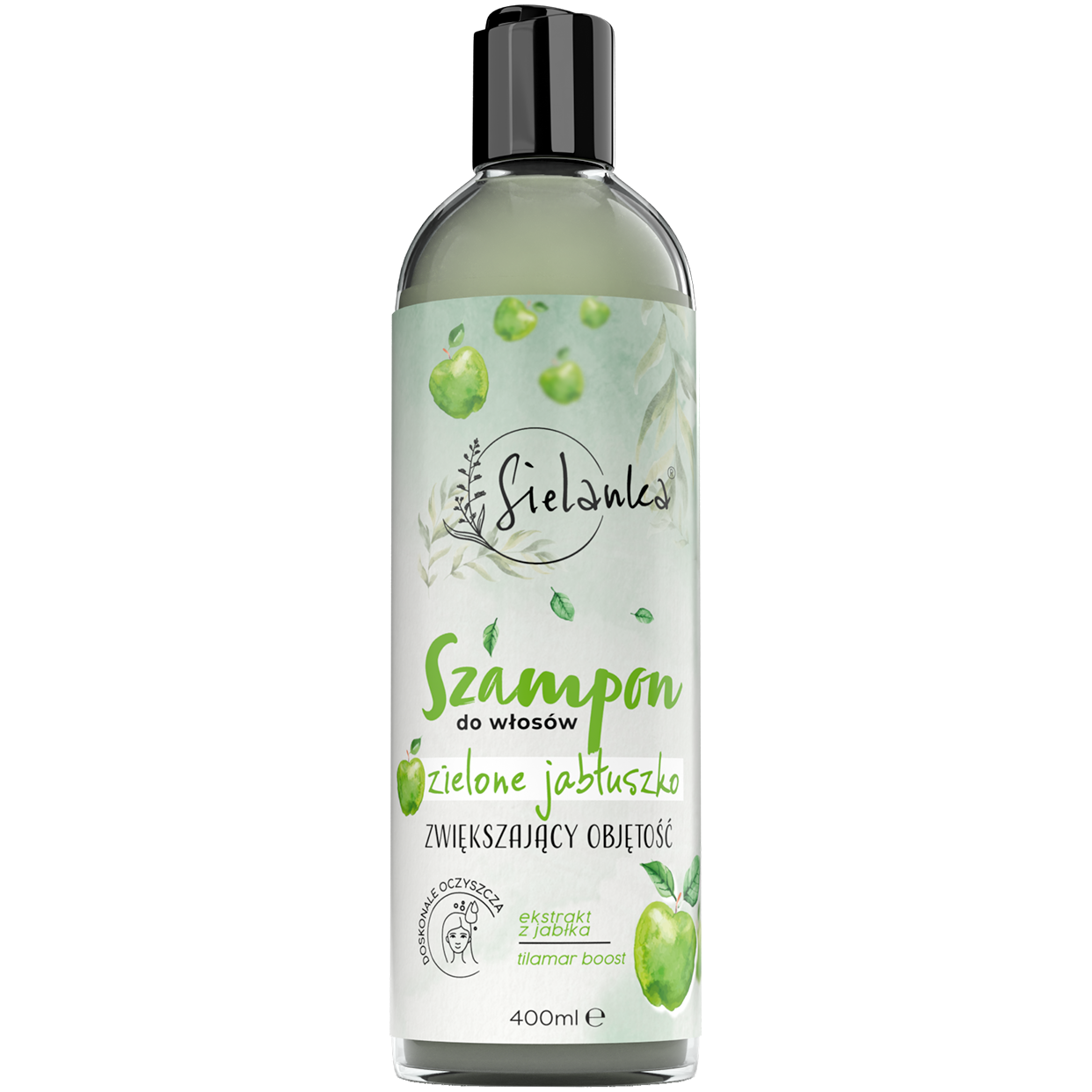 zielone jabłuszko szampon