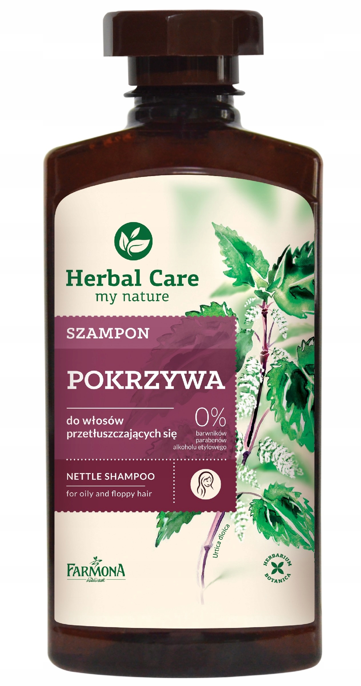 ziołowy szampon herbal care z pokrzywą opinie