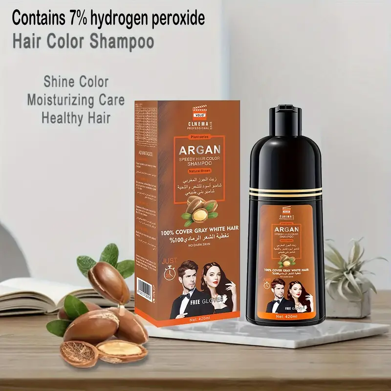 ziołowy szampon koloryzujący do włosów