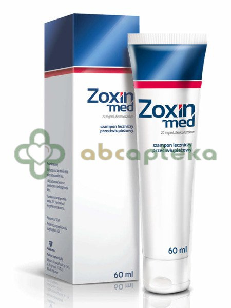 zoxin-med 20 mg ml szampon leczniczy przeciwłupieżowy