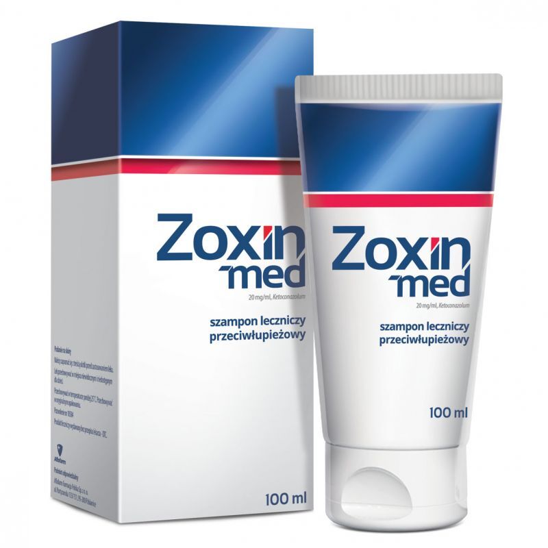 zoxin-med 20 mg ml szampon leczniczy przeciwłupieżowy 6 ml